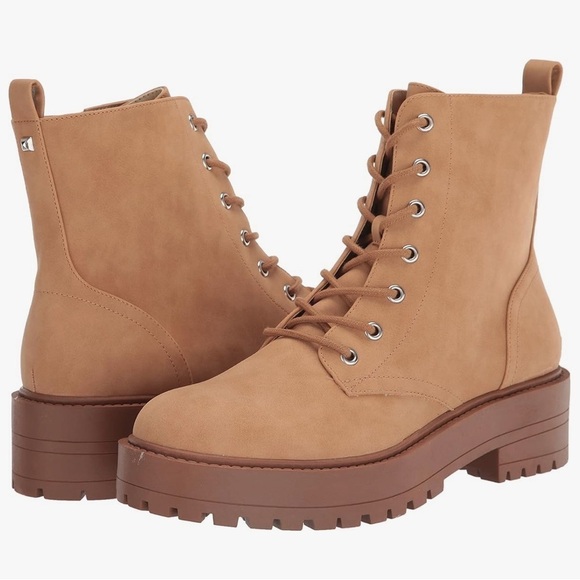 DV by Dolce Vita Shoes Women’s Lug Sole Lace Up  Primm Ankle Boot Size 8.5 NEW - Picture 5 of 10